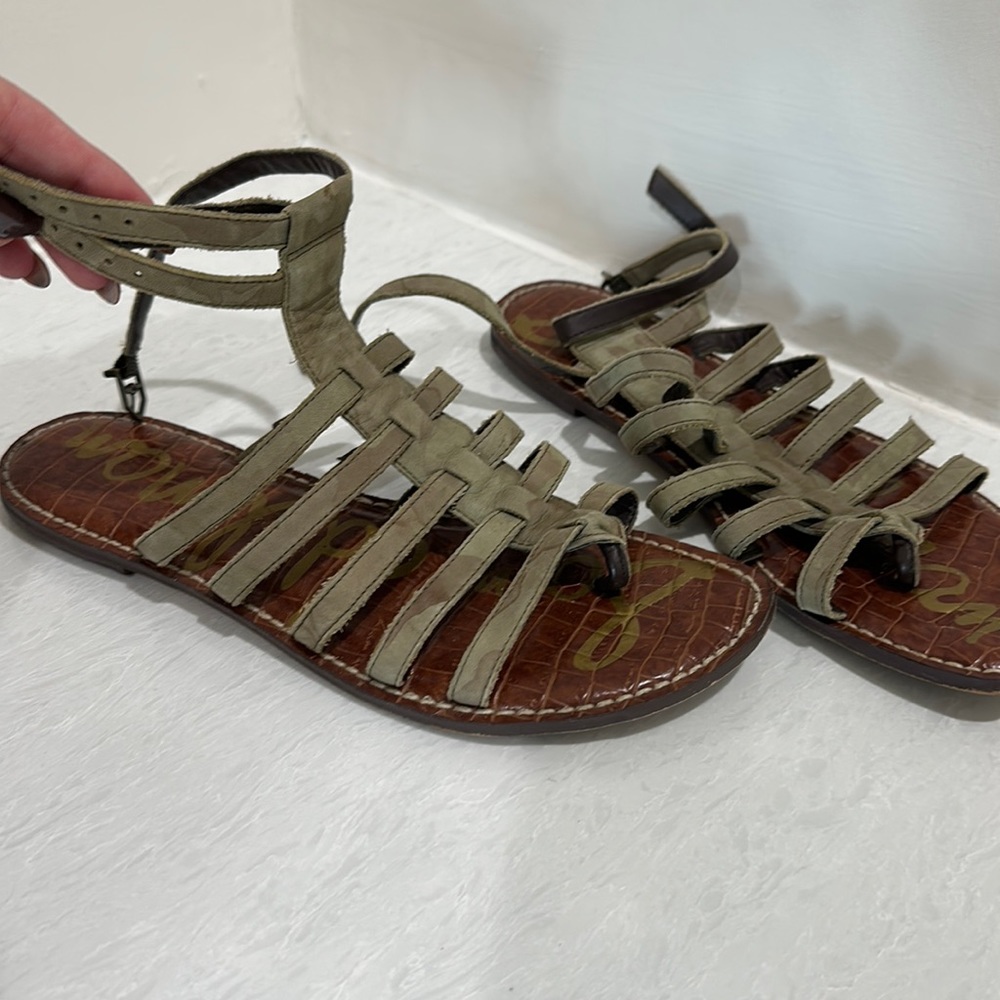 Camo sandals